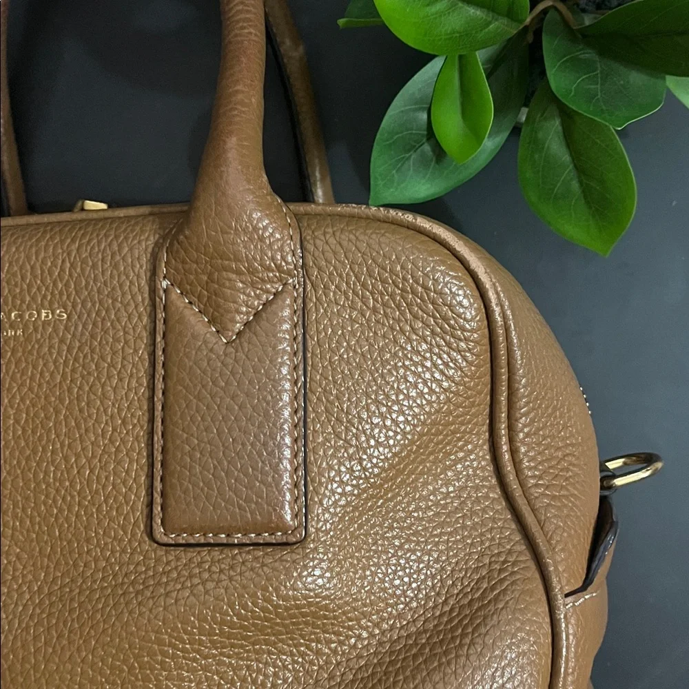Marc Jacobs Tan Leather Satchel Bag - Picture 11 of 16